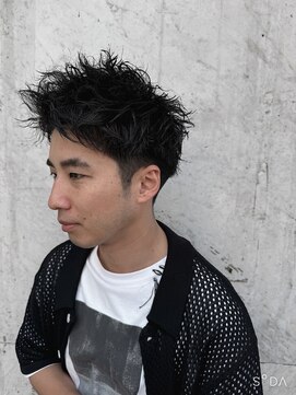 ヴァンカウンシル 松本店(VAN COUNCIL) メンズスパイキーショート×ピンパーマ