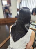 ネイビーブラック×リンゴ乾細胞トリートメント