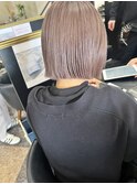 -高知 id-【白髪ぼかし】ハイトーンモーブベージュ