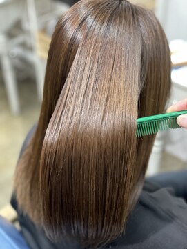 スナリー(Snaly) ブラウンカラー/シルクストレート/艶髪