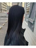 ロング×ブルーブラック