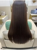 【美髪縮毛矯正で再現性100%な艶髪】サラサラストレートロング