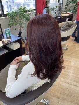 ライフメイクシベル 東林間(Life make siblles) ブリーチなし暖色カラー！