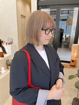 【snuw_ayano】ミルクティーベージュ