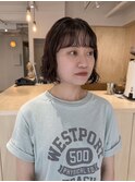 ナチュラルボブパーマ