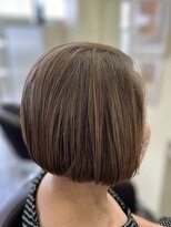 サンひまわり 高来店&nbsp;前下がりボブスタイル