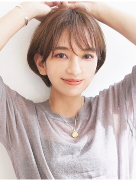 シエル 福山駅前店(CIEL) 【ショートヘア】前髪ありショート/２０代/３０代/４0代