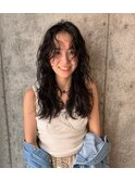 ロングスパイラルパーマ・ウェーブパーマ