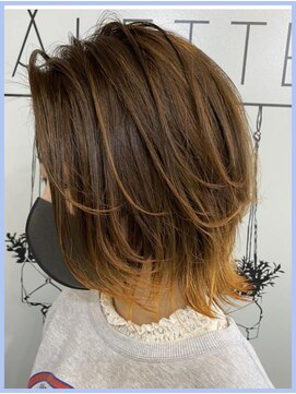 パレット 町田店(PALETTE) オレンジハイライトグラ☆ 町田/町田駅/町田店