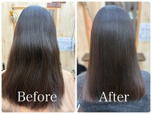 スムース(Smooth)の雰囲気(縮毛矯正で広がりや癖を抑え艶髪に)