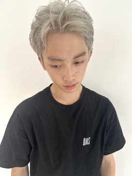 コト 福井大和田店(coto) 福井　大和田　メンズハイトーン　ホワイトカラー　シルバー