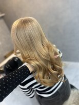 シャルム バイ アローズ 久留米店(CHARM BY AROSE)&nbsp;Wカラー/ベージュ/ブリーチあり/成人式