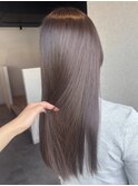 ブリーチ無しで柔らかいブラウン◎