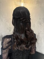 オッジバイケンジ(oggi by KENJE)&nbsp;ハーフアップアレンジ