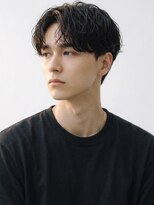 キビト(kibito) 20代30代40代新宿四ツ谷曙橋センター分けパーマニュアンスパーマ