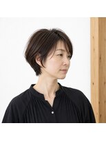 スープレックス ヘアーデザイン(SOUPREX HAIR DESIGN)&nbsp;ミセス美フォルムショートグラボブ　20代 30代 40代 50代 60代