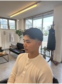 ナチュラルアップバングショート