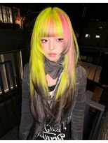 ヌル 原宿店(Null) セクションカラー/ルーツカラー/ケアブブリーチカラー/ウルフ