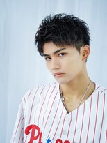 アロ 渋谷(Alo) ニュアンスパーマ/センターパート/波巻きツイストスパイラル渋谷