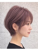 ストゥー(StueW.)&nbsp;コンパクトショート3/ボブ/レイヤー/ケアブリーチ/ダブルカラー