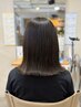[髪を伸ばしている方]髪質改善ストレート+メンテカット￥22,500→￥18,000