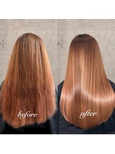 ユアーズヘア 熊本下通店(youres hair)&nbsp;【乾かすだけでまとまる】　新美髪矯正/髪質改善トリートメント