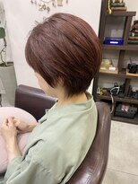 テラスオブベル(TERRAS of belle)&nbsp;艶カラー×丸みショートボブ