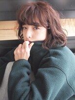 コス(kos) ピンクベージュ*くせ毛風