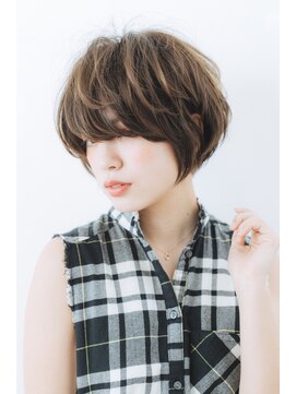 アリエッタ(aRietta) 【aRietta】大人かわいいグレージュ小顔耳かけ前下がりボブ