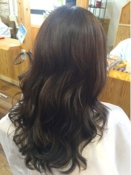 ララテラス(LaLa Terrace) ～LaLa Terrace流～パープルショコラ×大人可愛いゆるウェーブ