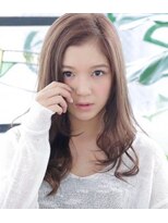 ヘア アンド スパ エジェリ プリム(hair&spa egerie prime)&nbsp;かきあげバング/リラクシー/ハイライト/20代/30代/40代/50代