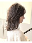 【tidehair】パールベージュ 大人ミディアム