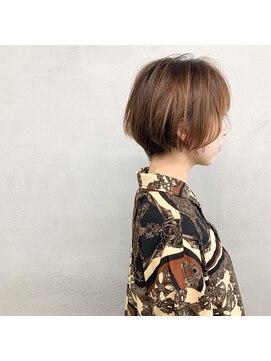 タグ(#tag) #美フォルム刈り上げショート