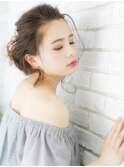かき上げオリーブカラー無造作外人風カラー【Prize所沢】