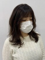 エスカーラ 表参道(THE ESCALA)&nbsp;ミディアムヘア☆顔まわりのレイヤーで華やかさを