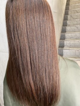 ルノン(LUNON) 【LUNON】髪質改善×オレンジベージュ