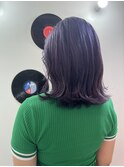 ダブルカラーラベンダーベージュカラーケアブリーチハイトーン
