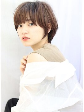 リン(Rin) 20代30代40代50代×マニッシュショートボブ×無造作パーマ