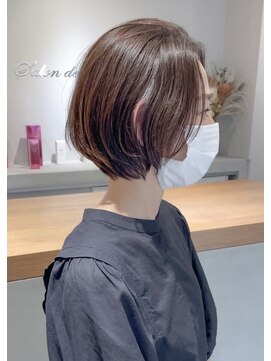 サロンドミルク 新百合ヶ丘店(salon de MiLK) 大人可愛いショート［新百合ヶ丘/ショートヘア/ショートボブ］