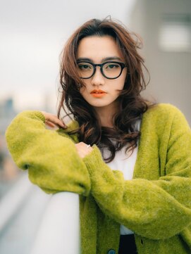 アグ ヘアー ジュジュ 北千住店(Agu hair juju) 《Agu hair》ニュアンスウェーブ イルミナベージュ1