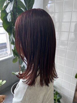 ティティ(TiTi) ブリーチなし！ダブルカラー！オレンジベージュ[TiTi_福田りの]