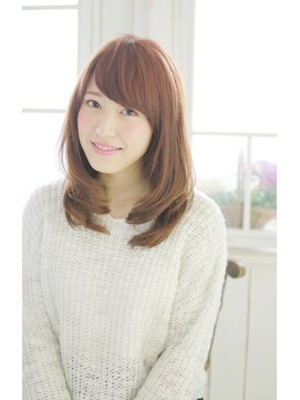 プリズム ヘアーデザイン みずほ台店 ナチュラルワンカールヘアー