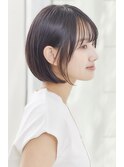 似合わせカット×丸みショートボブ【瀧上丈司】