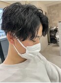 仙台メンズパーマ/波巻きパーマ/波巻きスパイラル/波打ちパーマ
