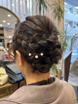 ウィングローリー(WINGLORY) パーティーヘアセット