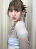 《@nzy.0_1》韓国ヘア大人可愛い10代20代30代グレージュ