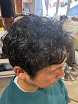 アメラボ(AmeLab)&nbsp;名古屋天白区梅ヶ丘朝時短ヘアメンズスパイラルパーマ