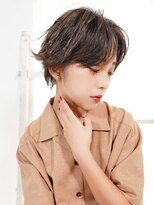 ラフィスヘアー シン 大分店(La fith hair SHIN)&nbsp;【La fith】スウィングショート×センターパート