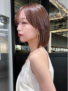 アイティーバイアルバム 藤沢店(IT by ALBUM) くびレイヤーエモージュ美髪グレージュカラー_ba480791