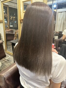 トロニー(TLONY) オリーブベージュ ダブルカラー stylist/miaki